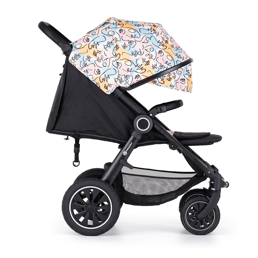 PETITE&amp;amp;amp;MARS Sport babakocsi Street+ Air Black Limited 100 Faces