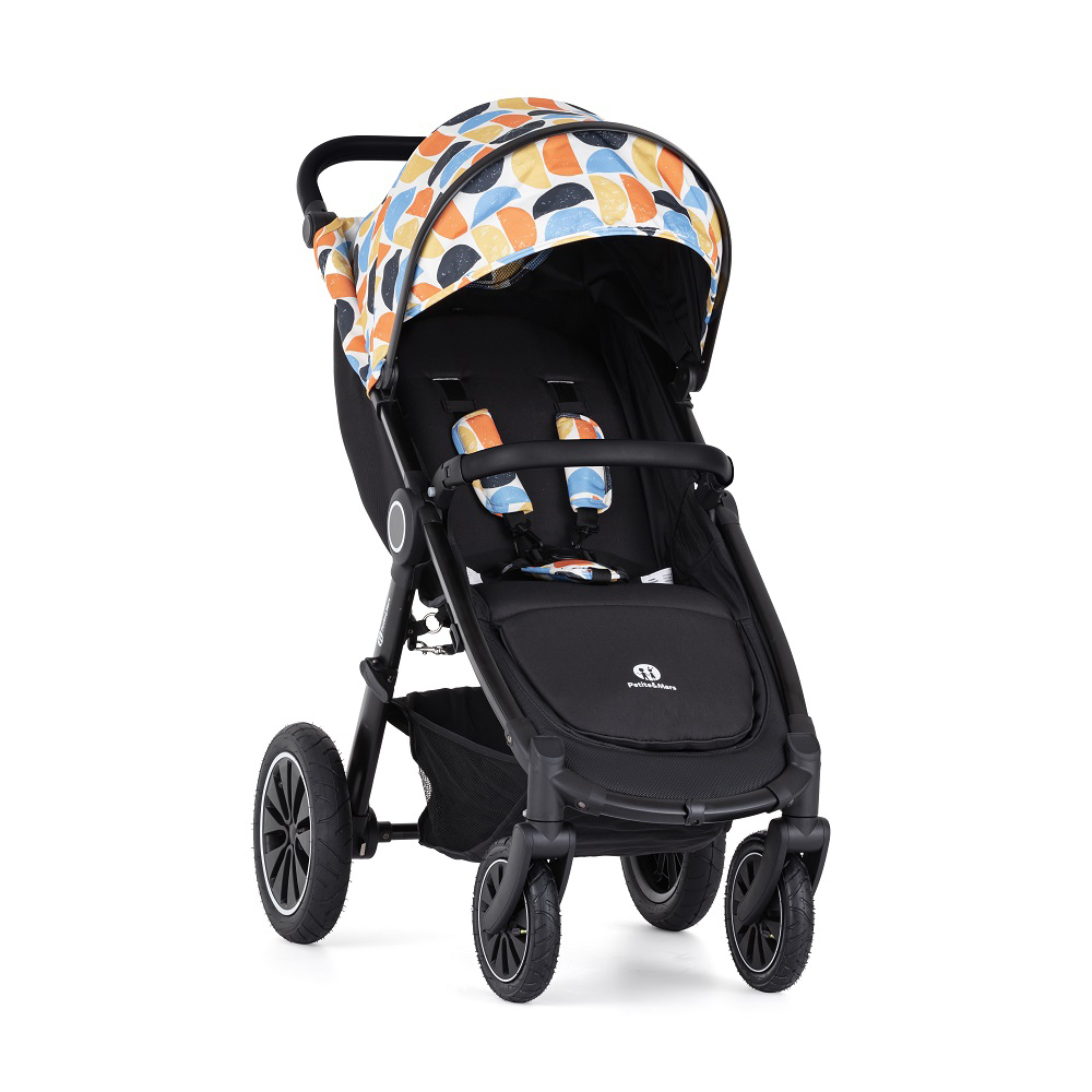 PETITE&MARS Sport babakocsi Street+ Air Black Limited 100 Retro