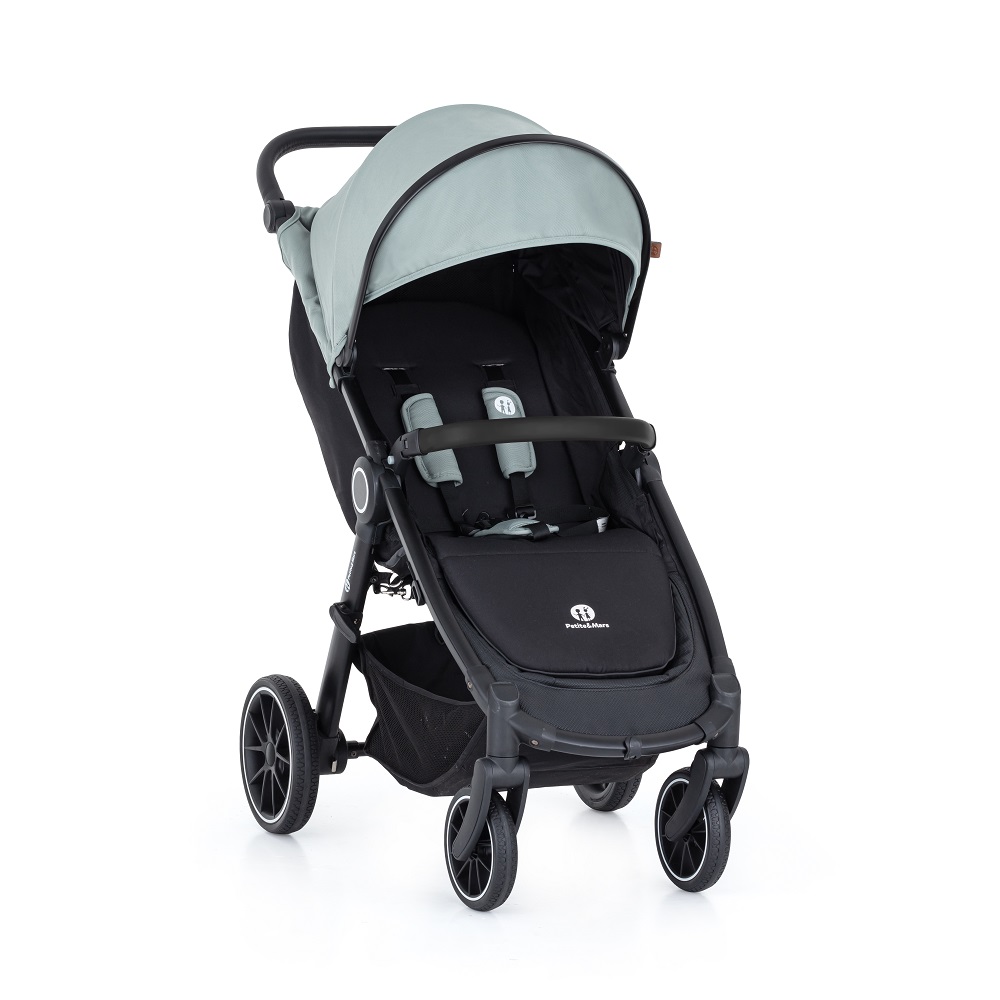 PETITE&amp;amp;amp;MARS Sport babakocsi Street+ RWS Black Iron Green