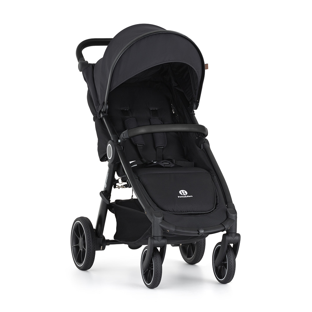 PETITE&amp;amp;amp;MARS Sport babakocsi Street+ RWS Black Perfect Black
