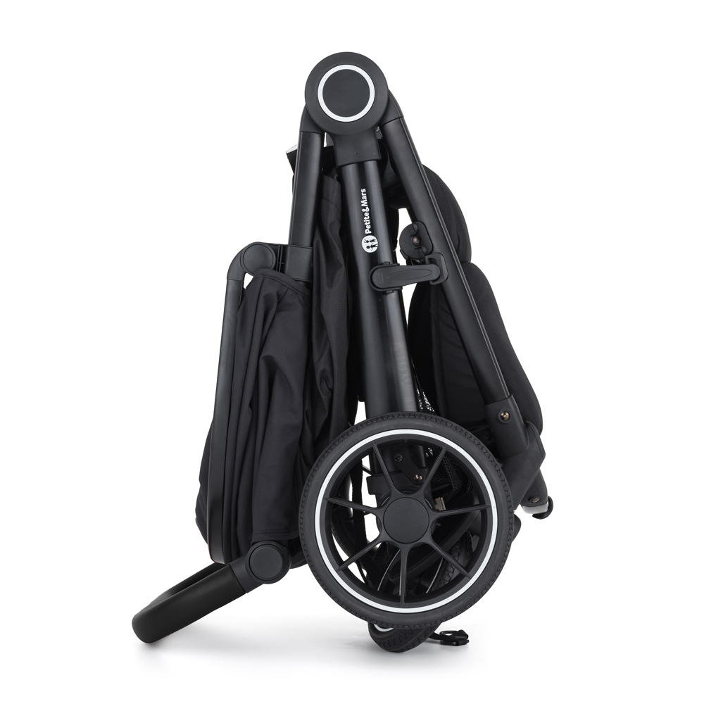 PETITE&amp;amp;MARS Sport babakocsi Street+ RWS Black Perfect Black