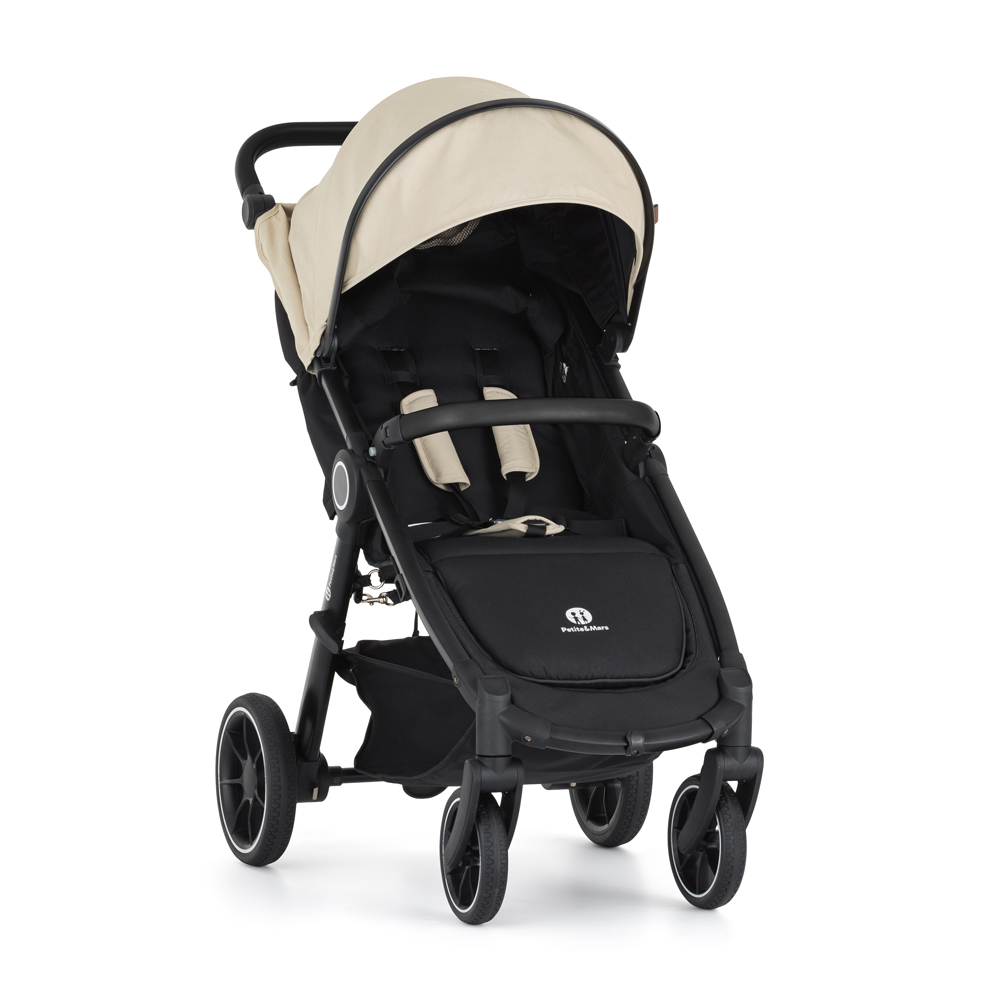 PETITE&amp;amp;amp;MARS Sport babakocsi Street+ RWS Black Sahara Beige