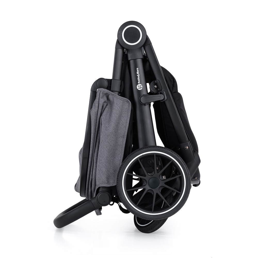 PETITE&amp;amp;amp;amp;amp;amp;amp;MARS Sport babakocsi Street+ RWS Black Ultimate Grey