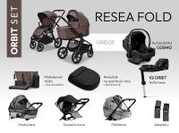 Moon Resea Fold 4in1 ORBIT SZETT Összecsukható mózessel