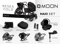 Moon Resea Fold 4in1 SZETT Összecsukható mózessel Onyx