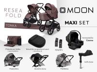 Moon Resea Fold 4in1 SZETT Összecsukható mózessel Tonka