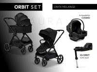 Moon AURA 4in1(hordozó + Orbit forgatható isofix)