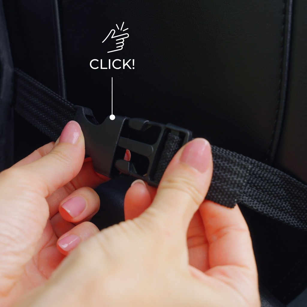 KINDERKRAFT Autós szervező Fekete