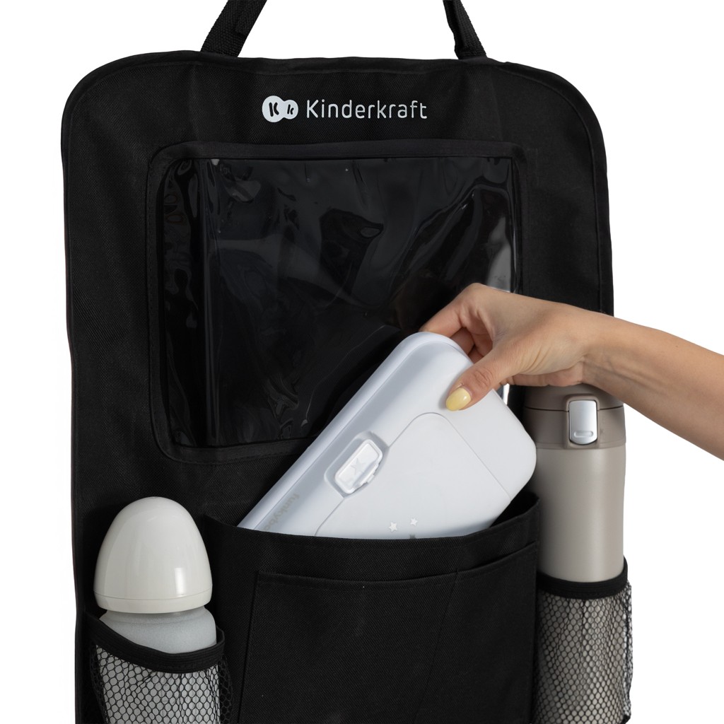 KINDERKRAFT Autós szervező Fekete