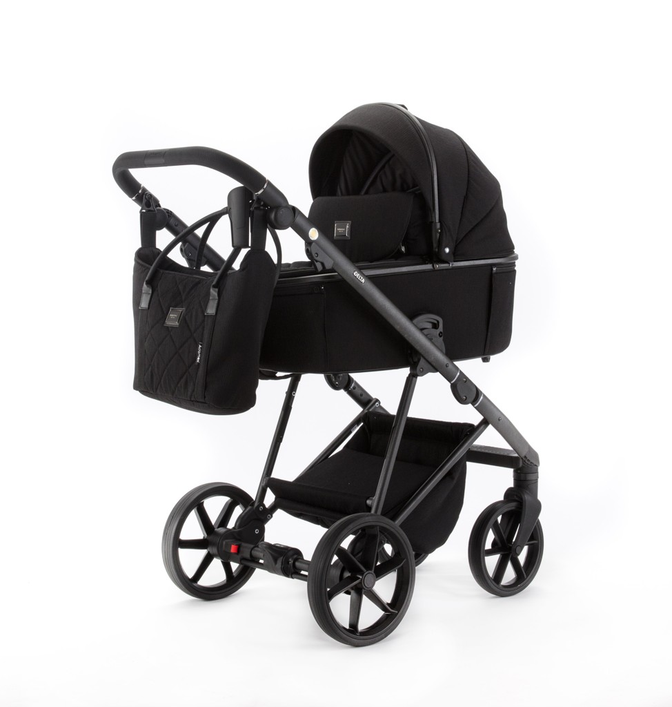 ADAMEX Kombinált babakocsi Delta Natura Carbon