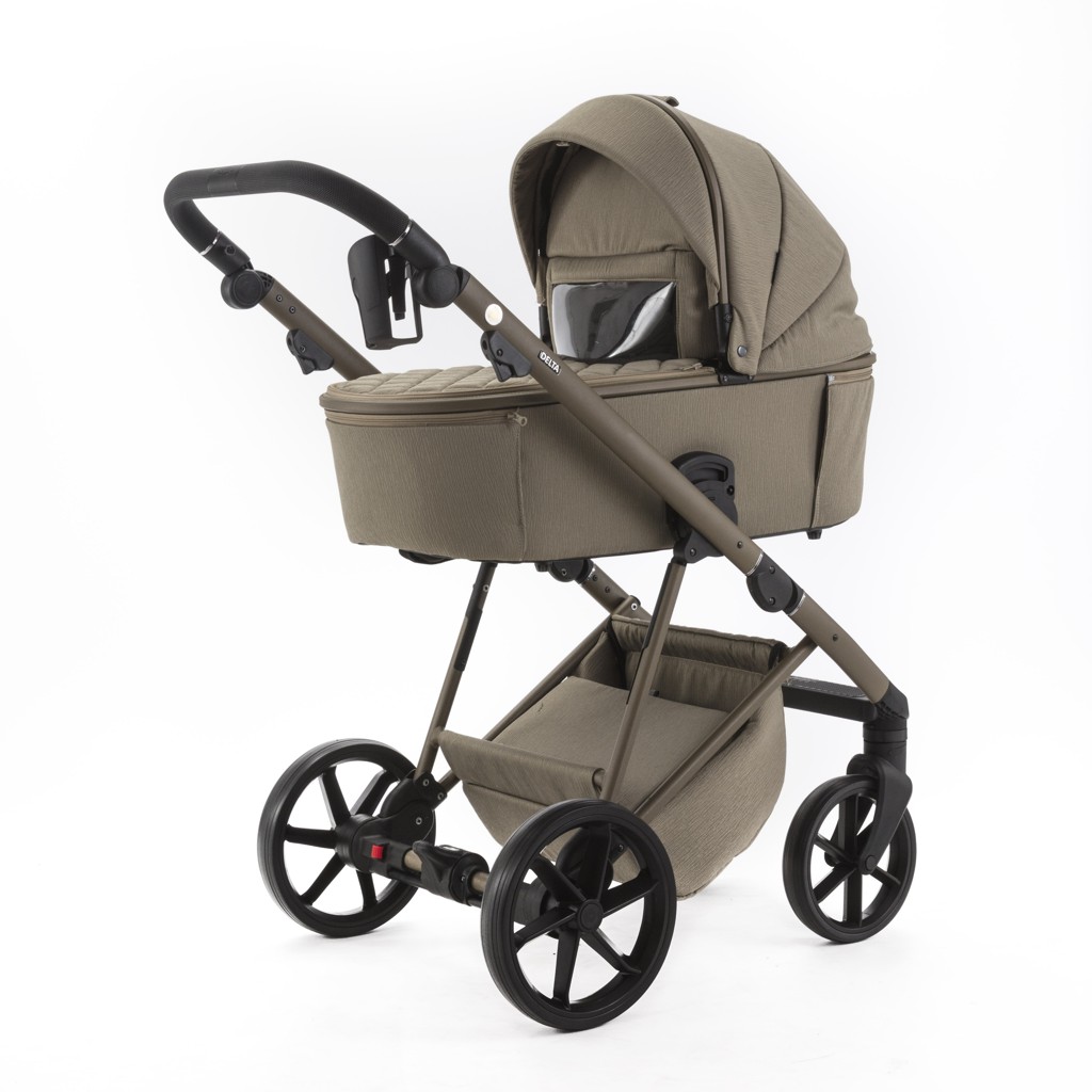 ADAMEX Kombinált babakocsi Delta Natura Taupe