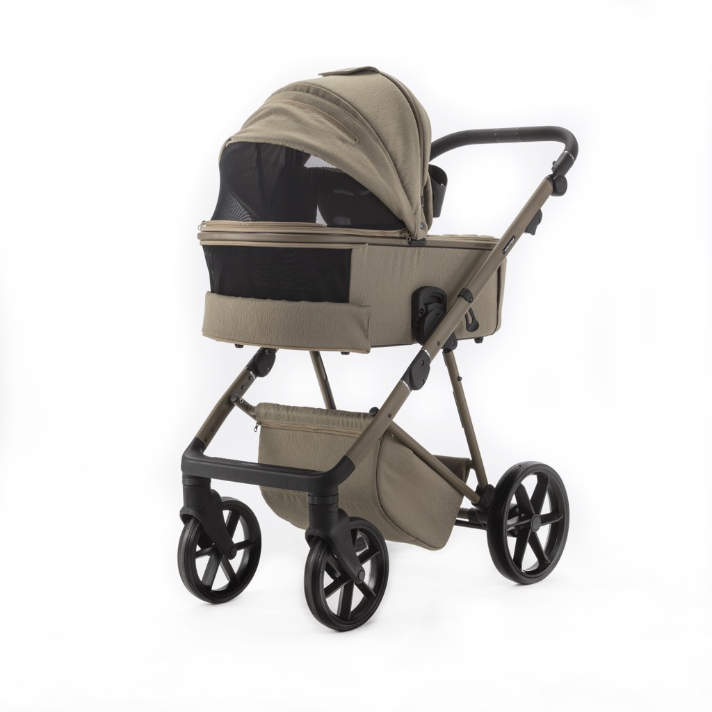 ADAMEX Kombinált babakocsi Delta Natura Taupe