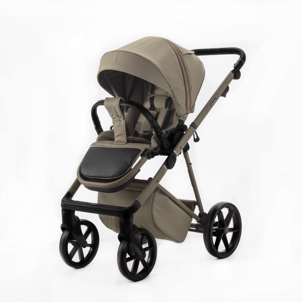 ADAMEX Kombinált babakocsi Delta Natura Taupe