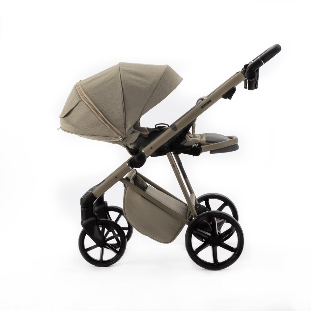 ADAMEX Kombinált babakocsi Delta Natura Taupe