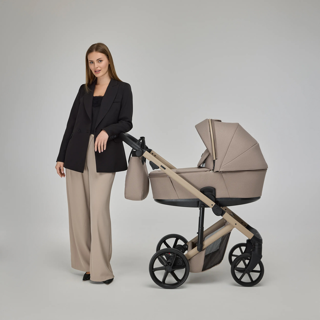 ADAMEX Kombinált babakocsi Dolce Natura Cappuccino