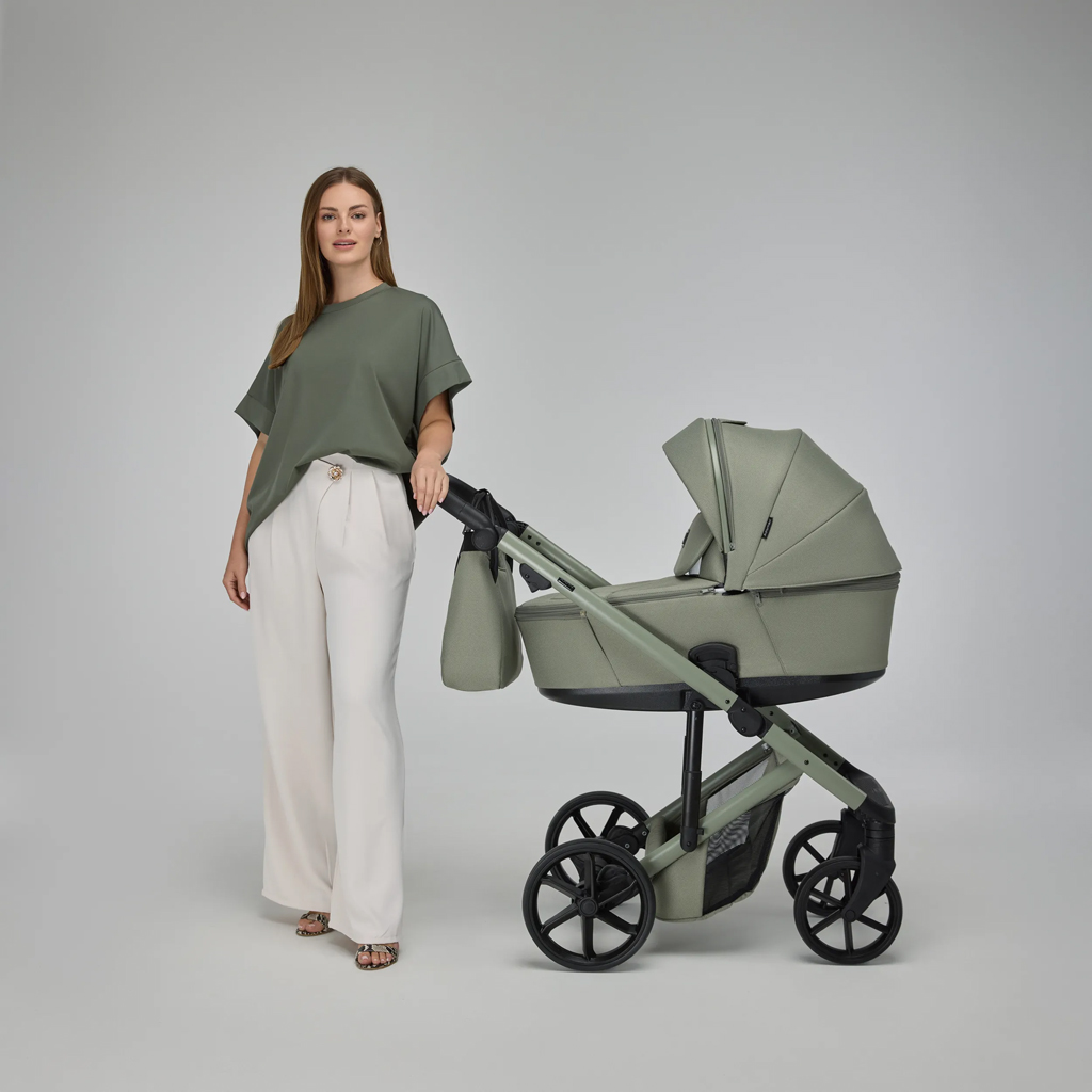 ADAMEX Kombinált babakocsi Dolce Natura Salvia