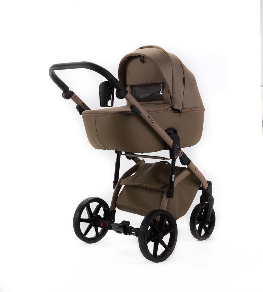 ADAMEX Kombinált babakocsi Nola Natura Camel