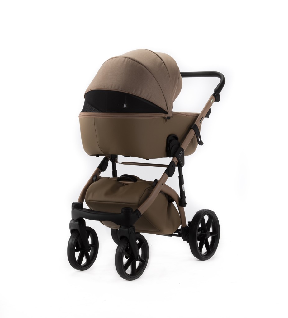 ADAMEX Kombinált babakocsi Nola Natura Camel