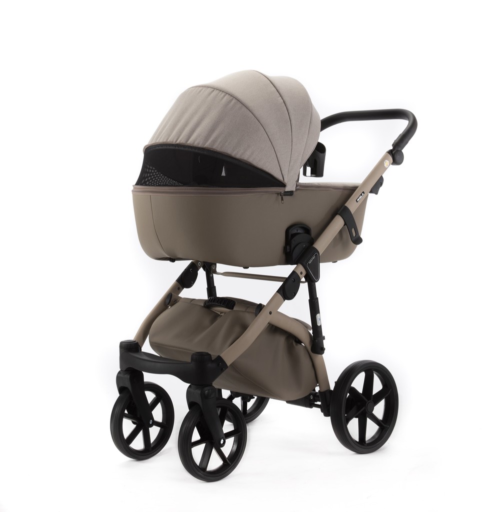 ADAMEX Kombinált babakocsi Nola Natura Cappuccino