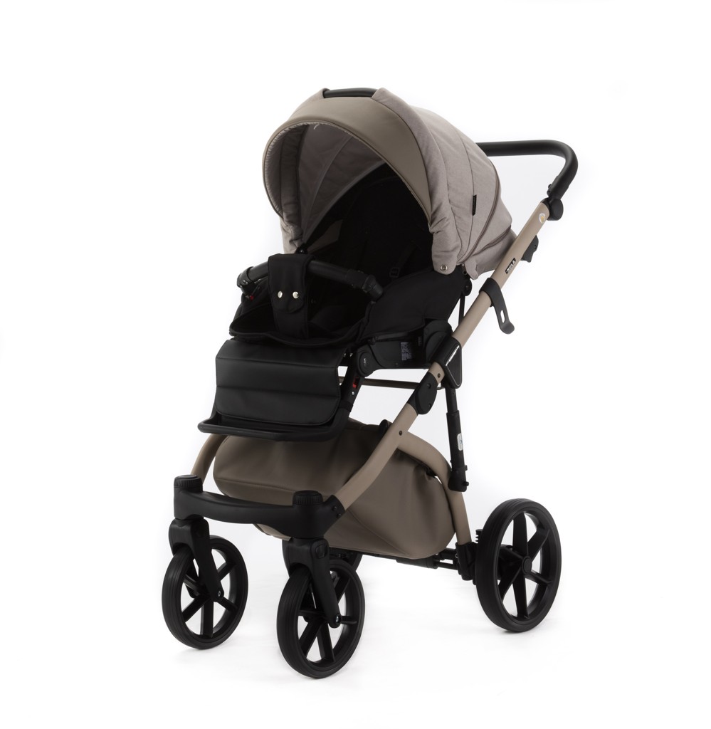 ADAMEX Kombinált babakocsi Nola Natura Cappuccino