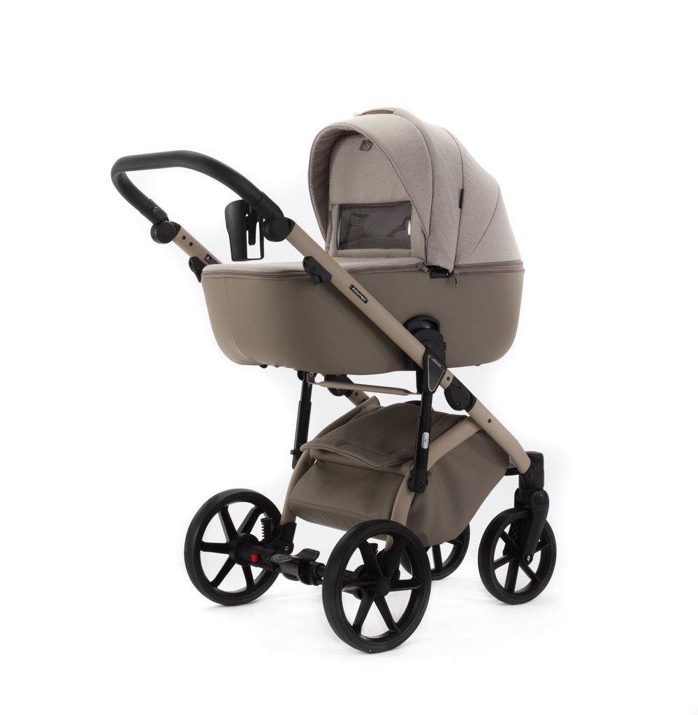 ADAMEX Kombinált babakocsi Nola Natura Cappuccino