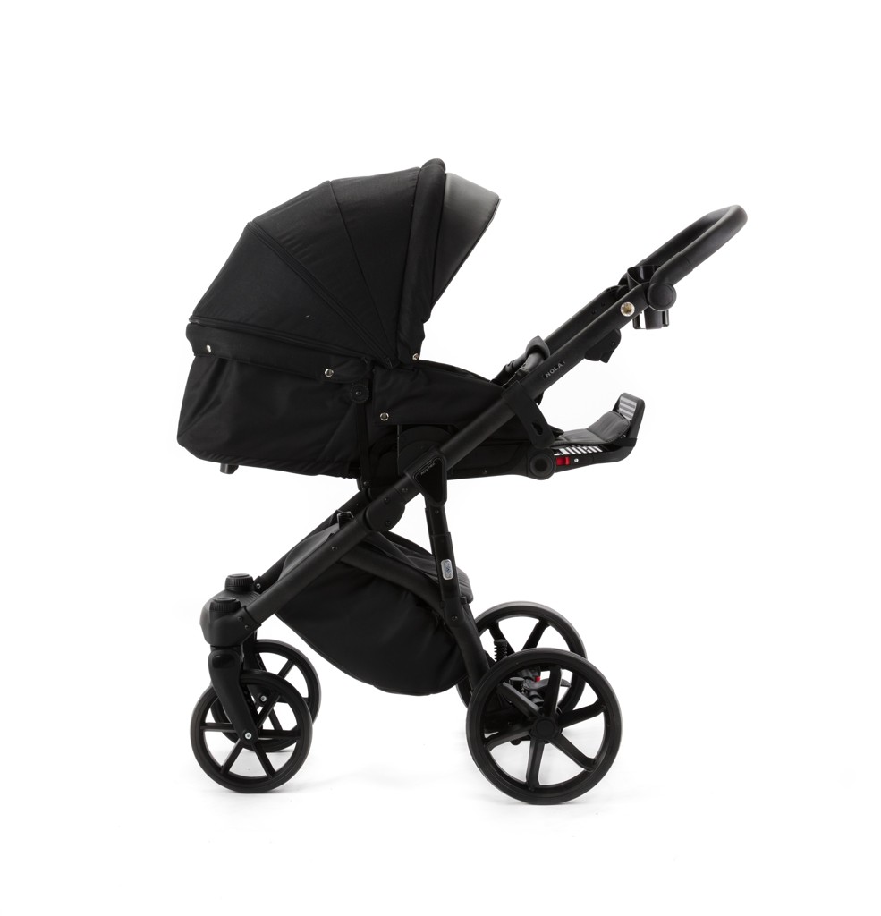 ADAMEX Kombinált babakocsi Nola Natura Carbon