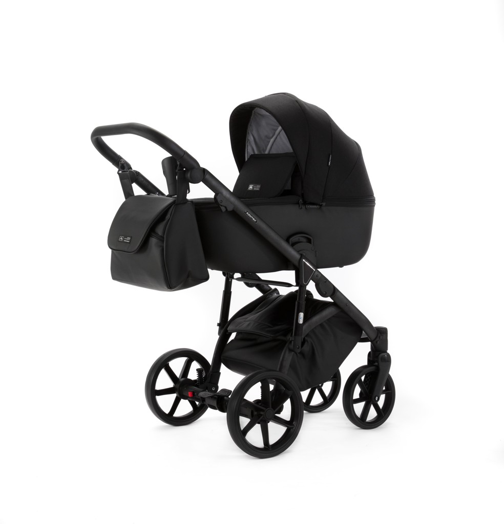 ADAMEX Kombinált babakocsi Nola Natura Carbon