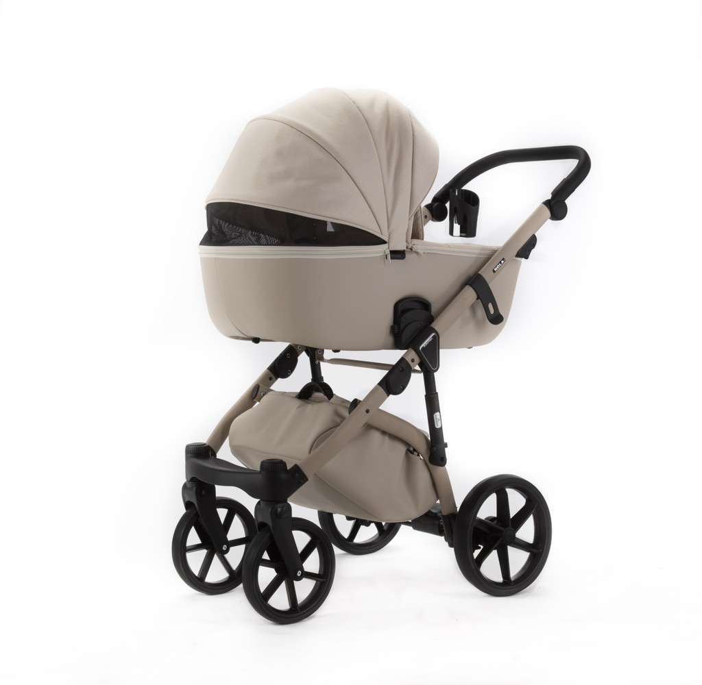 ADAMEX Kombinált babakocsi Nola Natura Vanilla