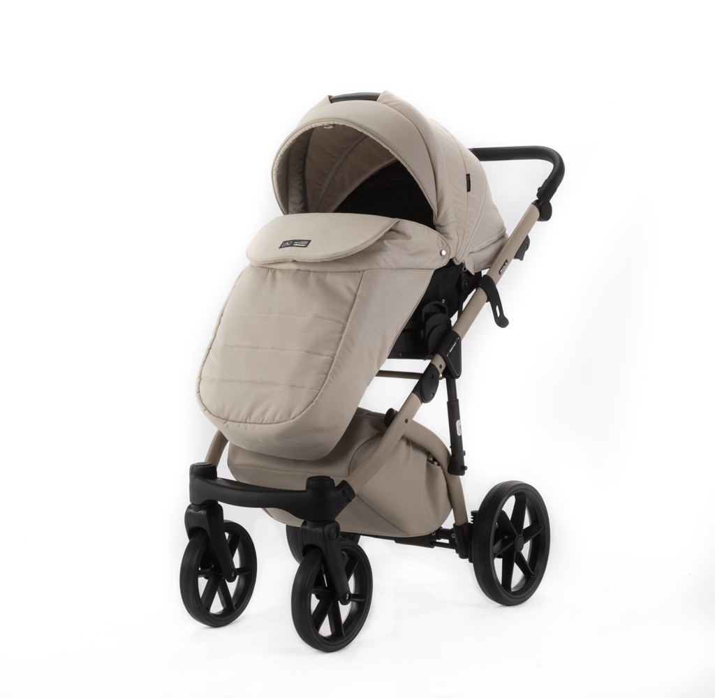 ADAMEX Kombinált babakocsi Nola Natura Vanilla