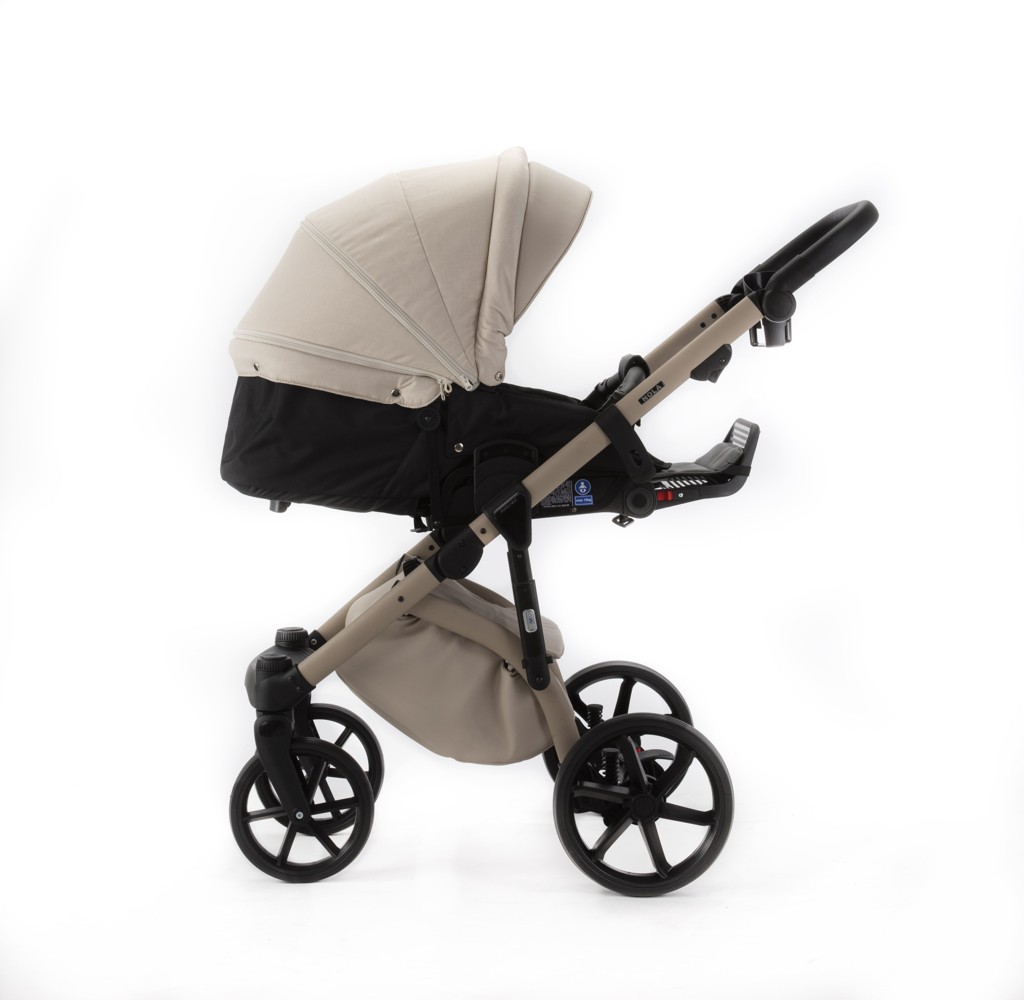 ADAMEX Kombinált babakocsi Nola Natura Vanilla