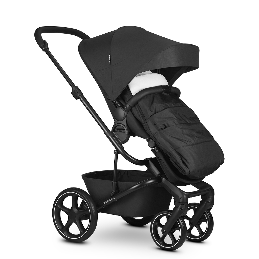 EASYWALKER Harvey NXT Eclipse Black babakocsihoz való lábzsák