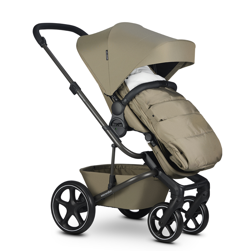 EASYWALKER Harvey NXT babakocsihoz való lábzsák Moss Green