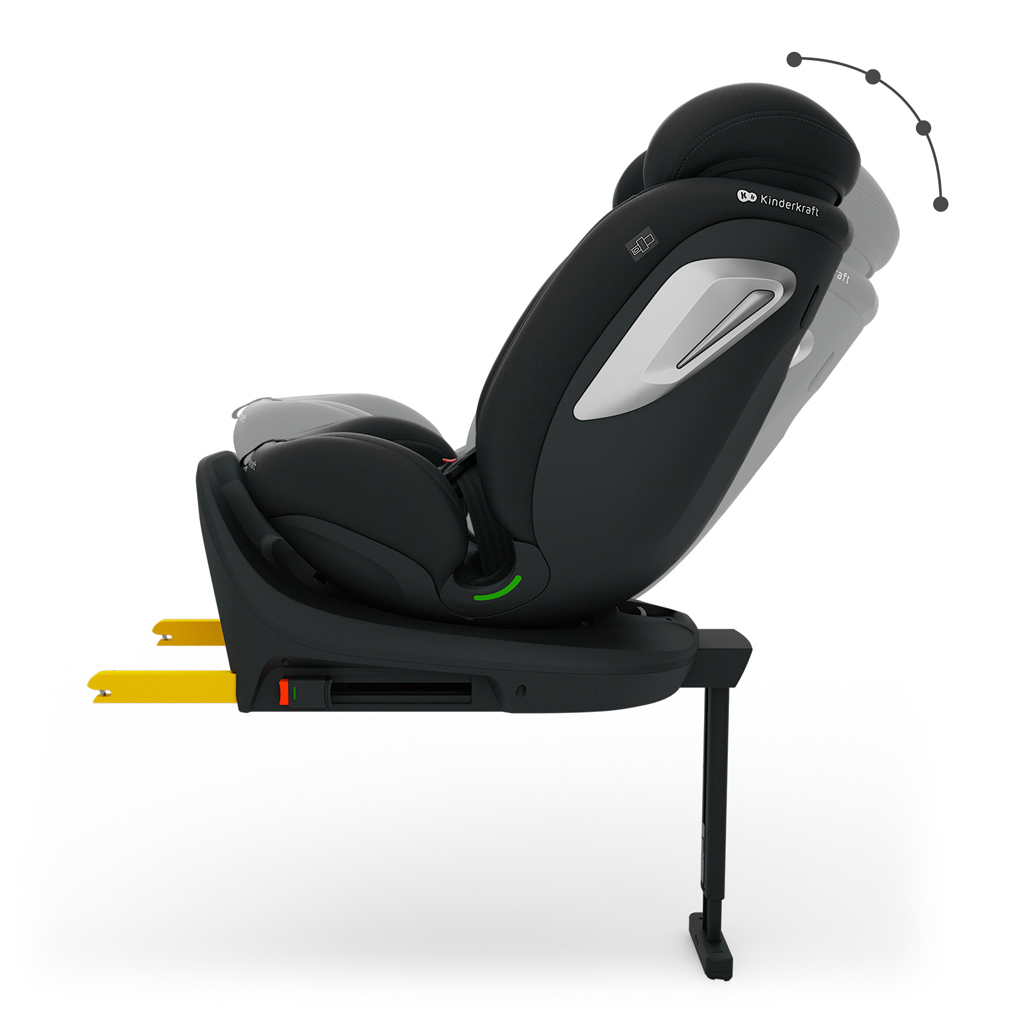 KINDERKRAFT Autósülés i-360 2 Plus (40-150 cm) Fekete