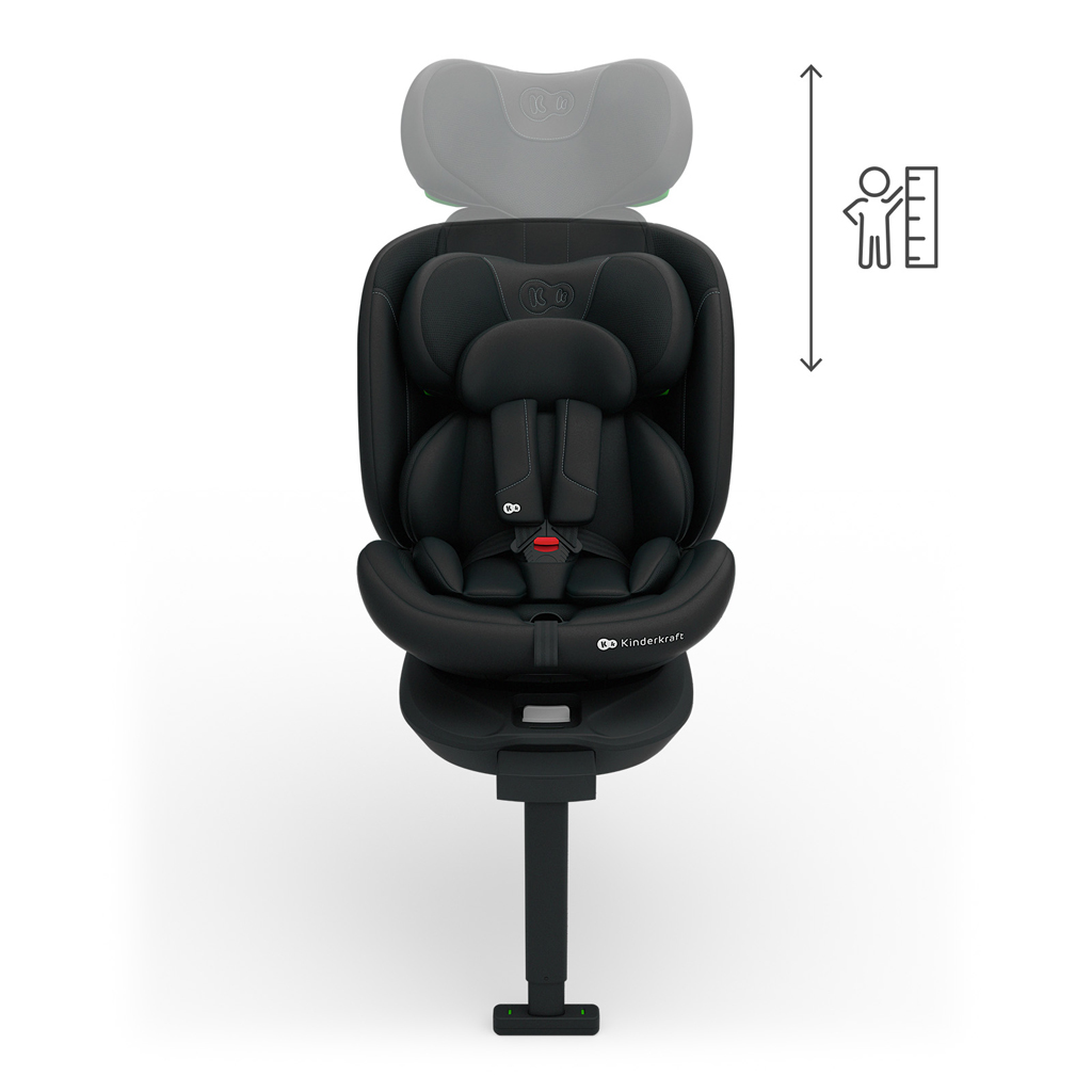 KINDERKRAFT Autósülés i-360 2 Plus (40-150 cm) Fekete