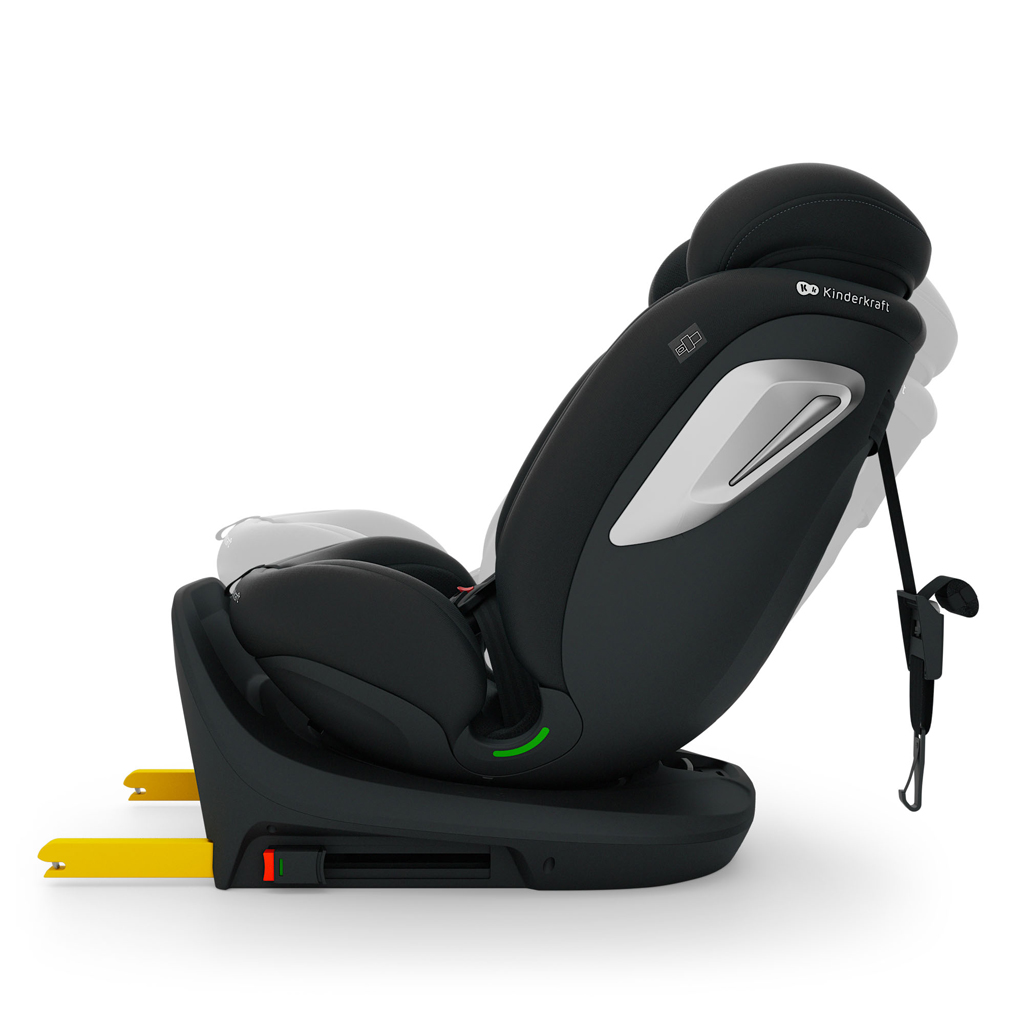 KINDERKRAFT i-Grow 2 Plus autósülés (40-150 cm) Fekete