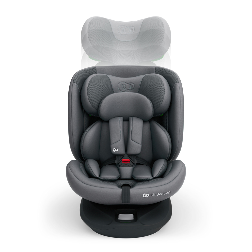 KINDERKRAFT Autósülés i-Grow 2 Plus (40-150 cm) Szürke