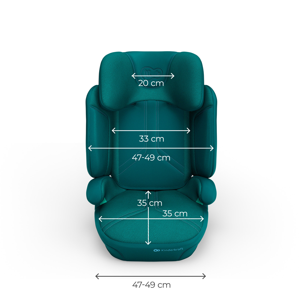 KINDERKRAFT Xpand 2 Pro autósülés (100-150 cm) Zöld