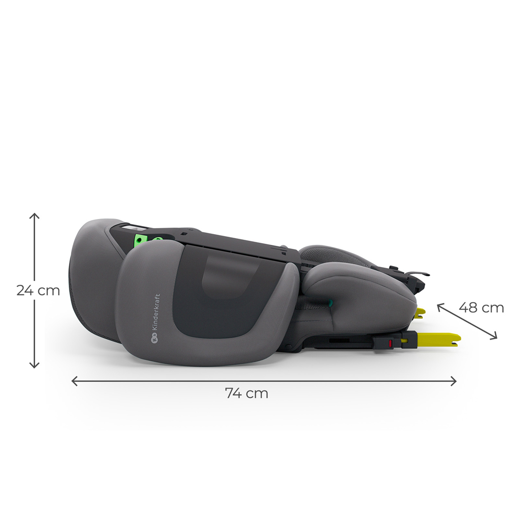 KINDERKRAFT Xpand 2 Pro autósülés (100-150 cm) Szürke
