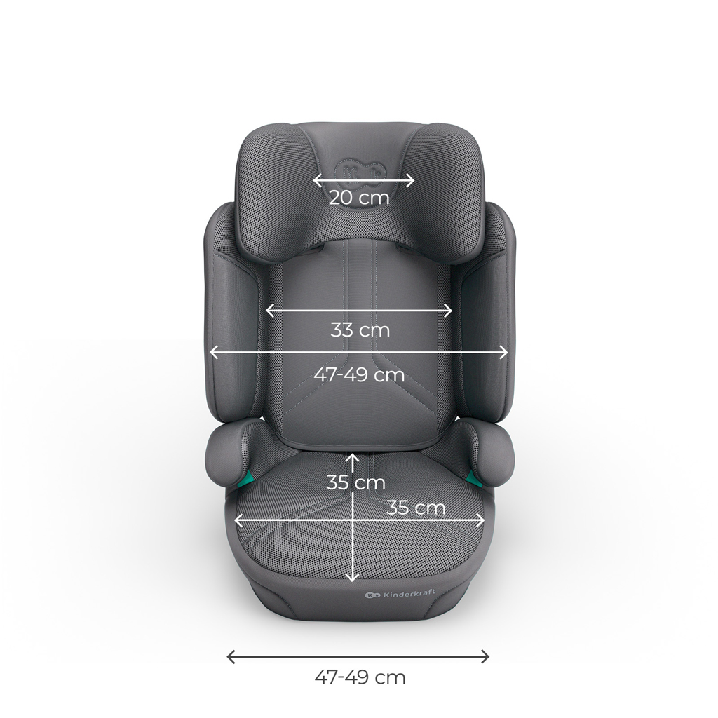 KINDERKRAFT Xpand 2 Pro autósülés (100-150 cm) Szürke