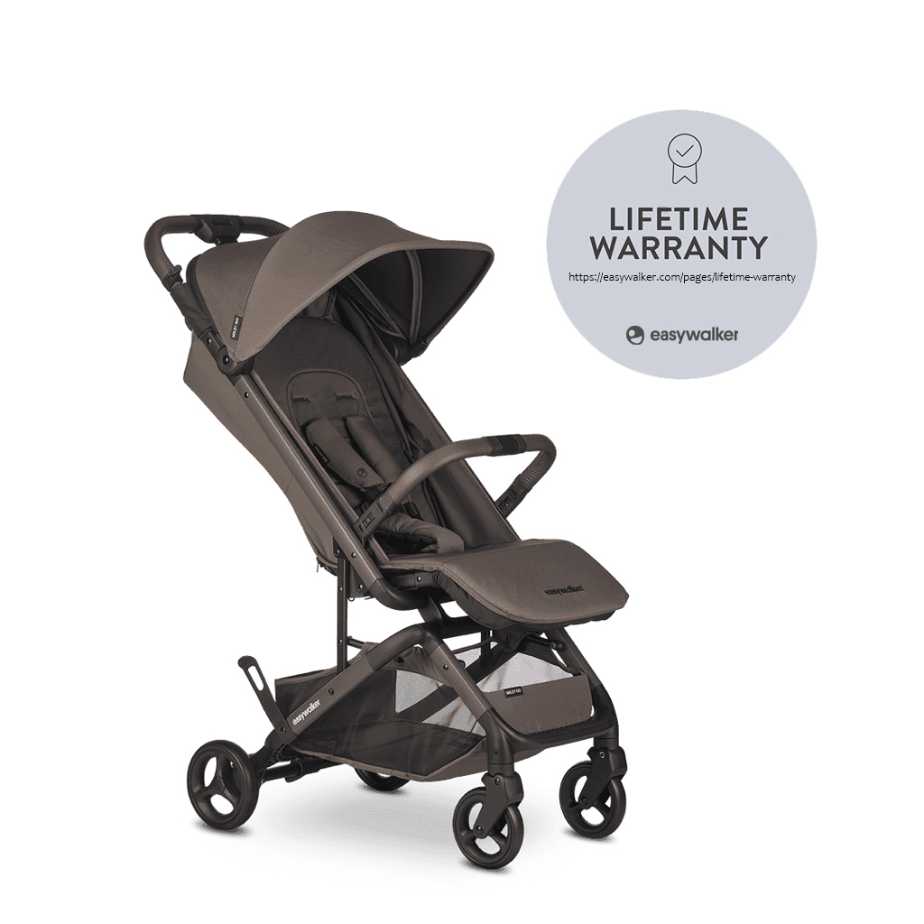 EASYWALKER Športový kočík Miley Go Chestnut Brown