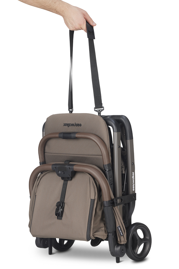 EASYWALKER Športový kočík Miley Go Pure Black