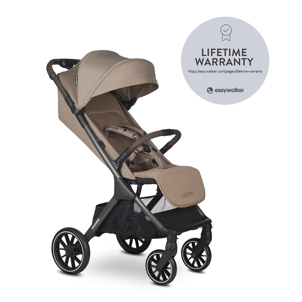 EASYWALKER Športový kočík Jackey XL NXT Mocha Brown