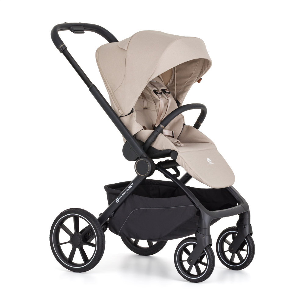 PETITE&amp;amp;amp;amp;amp;amp;amp;MARS Kombinált babakocsi SCOUT 3 az 1-ben Cappuccino Cream + Core Pro i-Size 