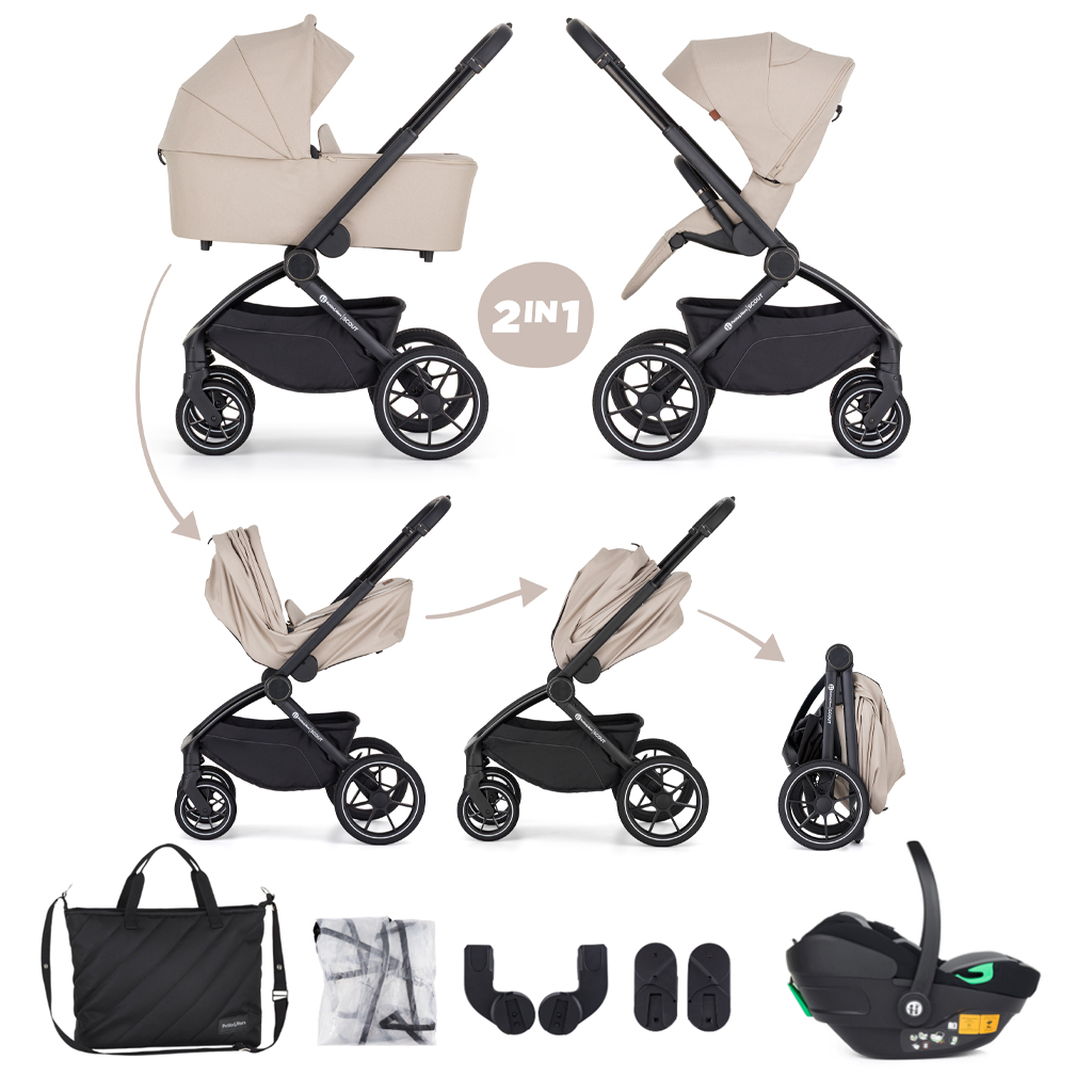 PETITE&amp;amp;amp;amp;amp;amp;amp;amp;amp;amp;amp;amp;amp;MARS Kombinált babakocsi SCOUT 3 az 1-ben Soft Mousse + Core Pro i-Size