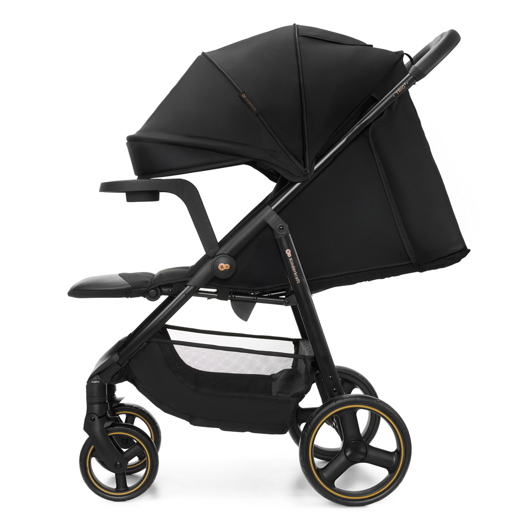 KINDERKRAFT Sport babakocsi Trig 3 Tray Onyx Black