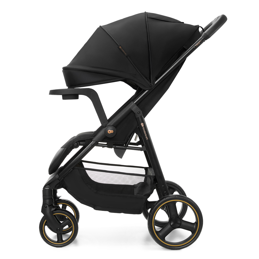 KINDERKRAFT Sport babakocsi Trig 3 Tray Onyx Black