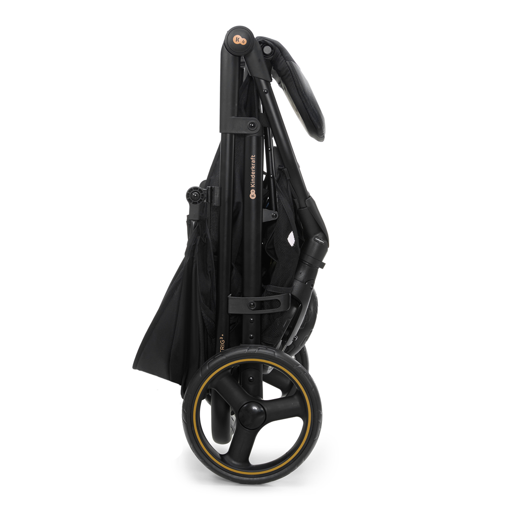 KINDERKRAFT Sport babakocsi Trig 3 Tray Onyx Black