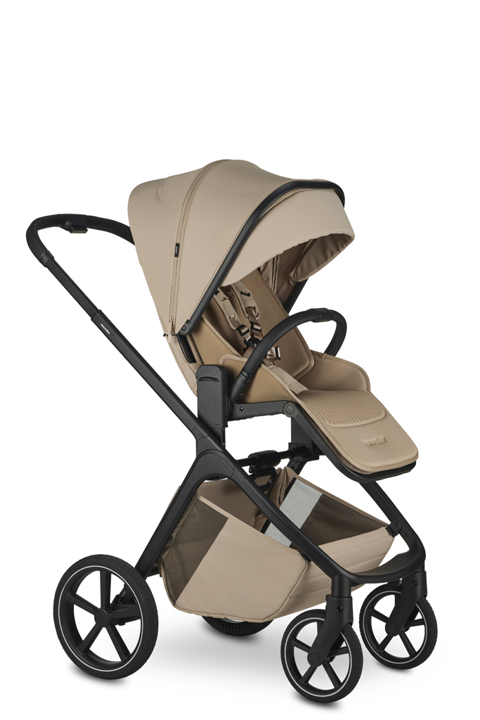 EASYWALKER Kombinált babakocsi Zoey Almond Taupe + CBX By CYBEX Aton B2 i-Size + bázis
