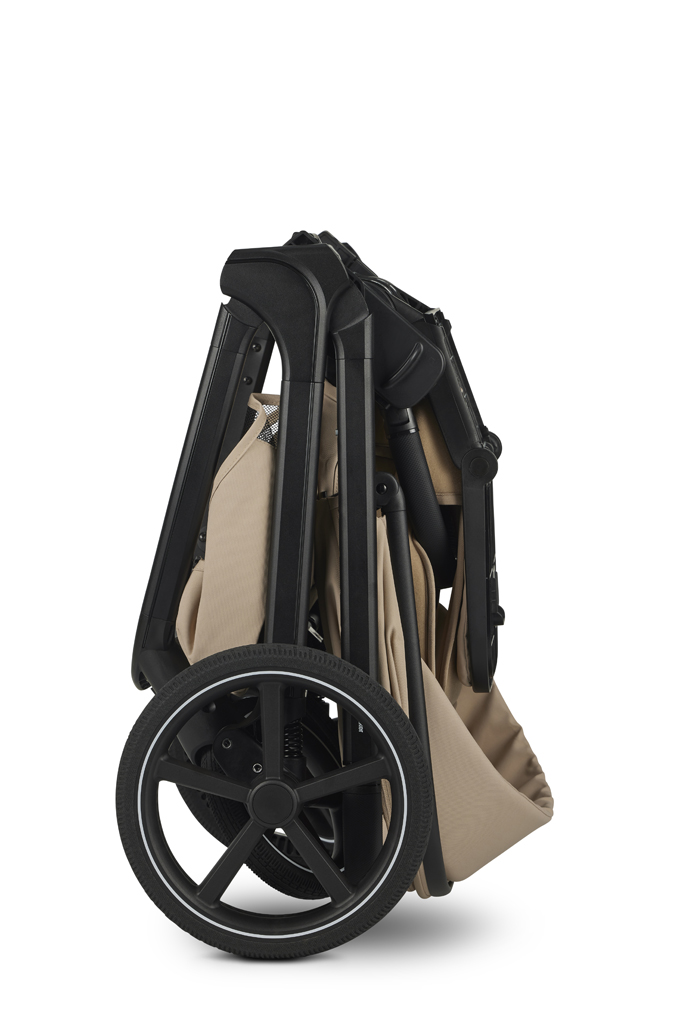 EASYWALKER Kombinált babakocsi Zoey Almond Taupe + CBX By CYBEX Aton B2 i-Size + bázis