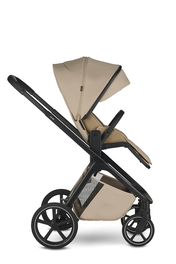 EASYWALKER Kombinált babakocsi Zoey Almond Taupe + CBX By CYBEX Aton B2 i-Size + bázis